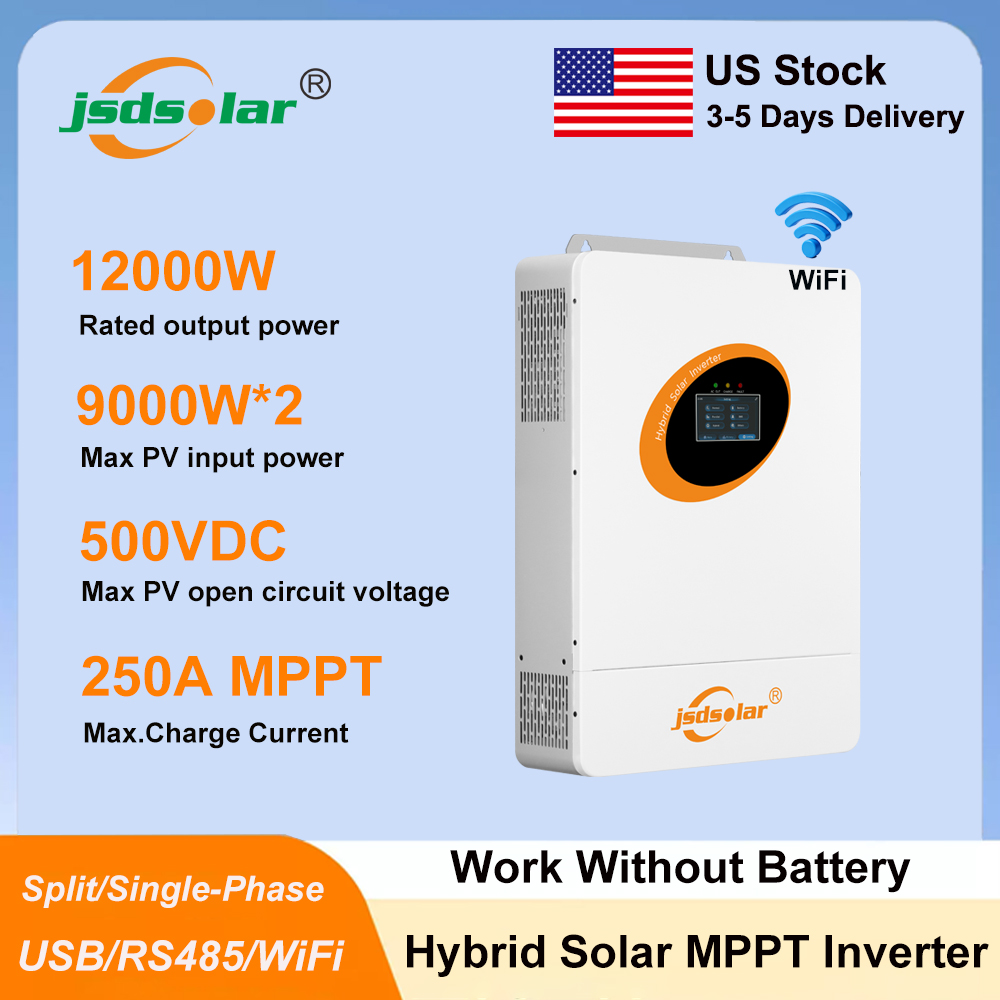 Flexible Solar Panel - Inverter Solare Ibrido Jsdsolar 12KW 48V