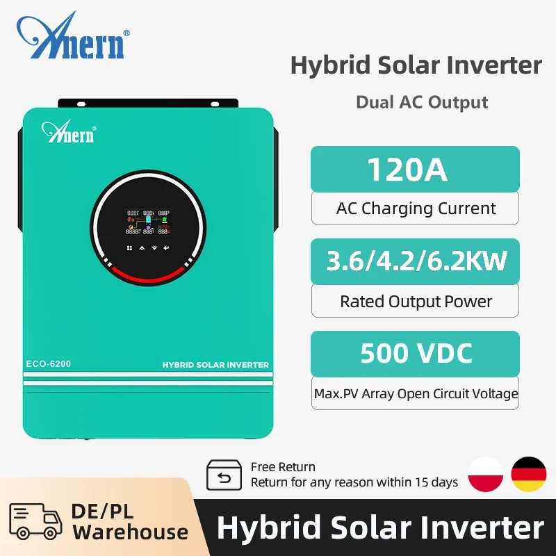 Flexible Solar Panel - Inverter solare off grid ibrido 3600W