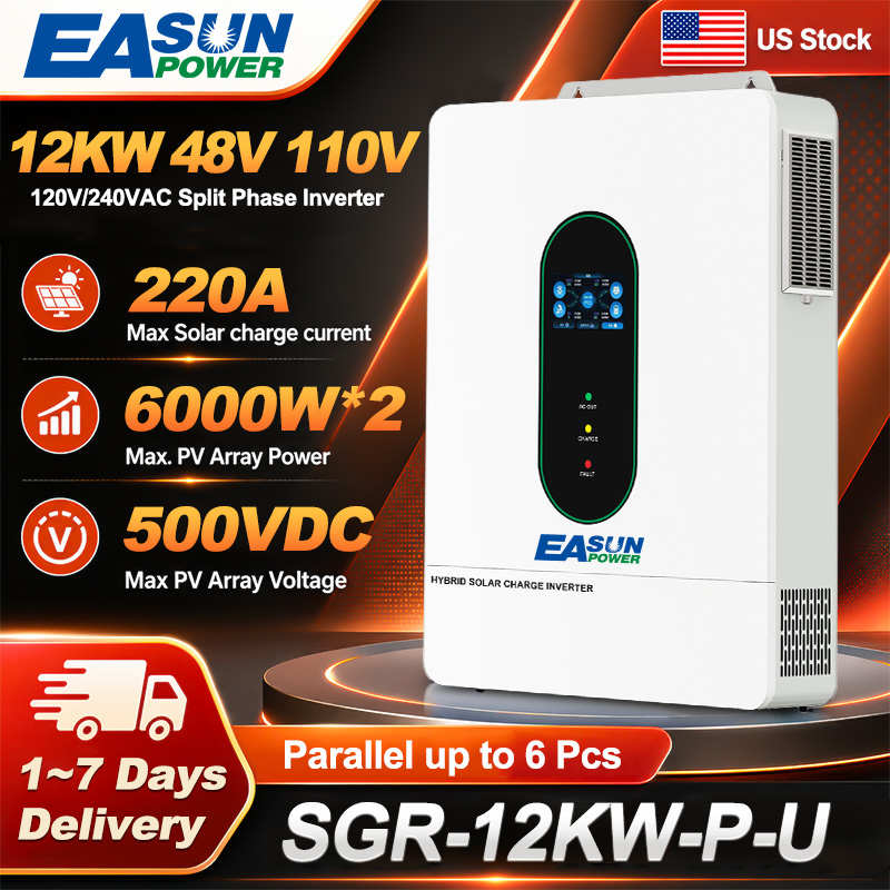 Flexible Solar Panel - Inverter Solare Ibrido EASUN US 12KW