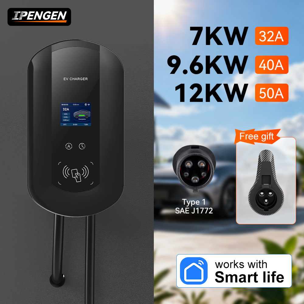 Ev Charger Wallbox - Stazione di Ricarica EV IPENGEN 32A/40A/50A