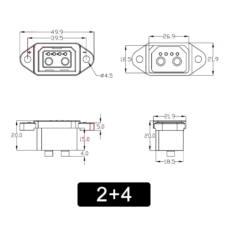 XT60/TX90 a 2 + 4/2 + 6 fili c - Renewable Energy Engineering recensione e prezzo