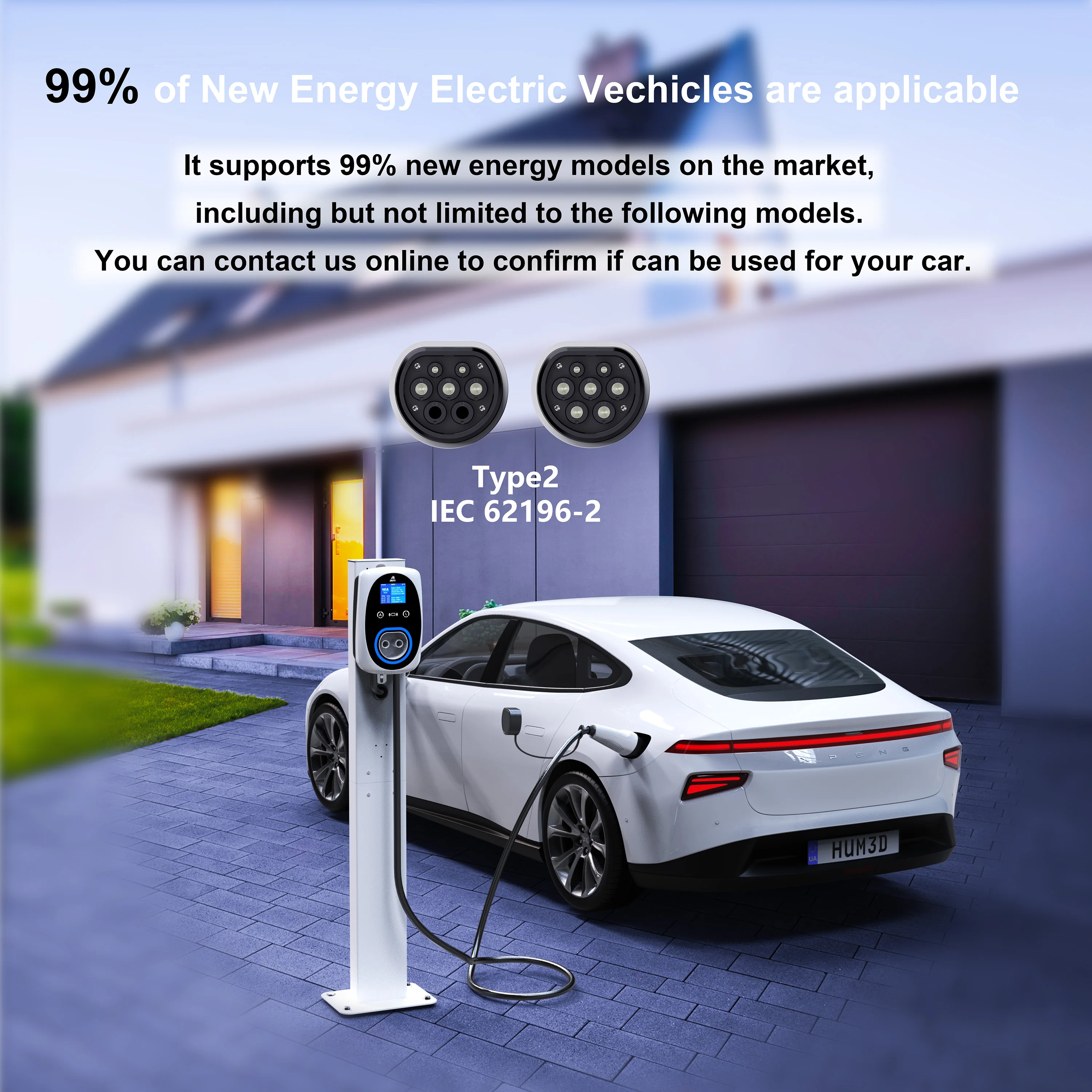 GWUYU EV Caricatore 32A 7.6KW  - Ev Charger Wallbox recensione e prezzo
