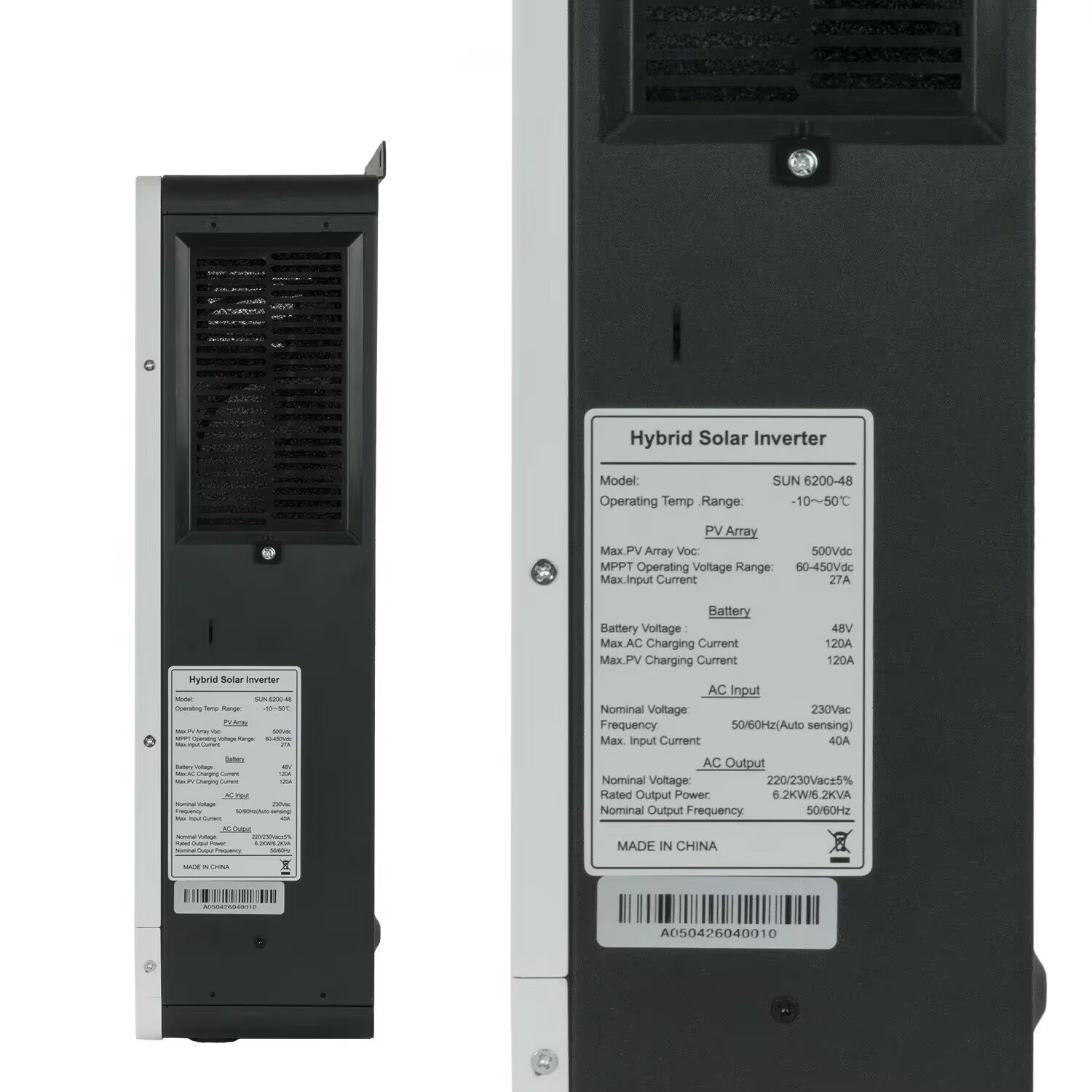 Inverter solare ibrido 6.2KW 4 - Pure Sine Wave Inverter recensione e prezzo