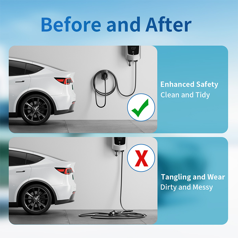 Supporto per cavo caricabatter - Ev Charger Wallbox recensione e prezzo