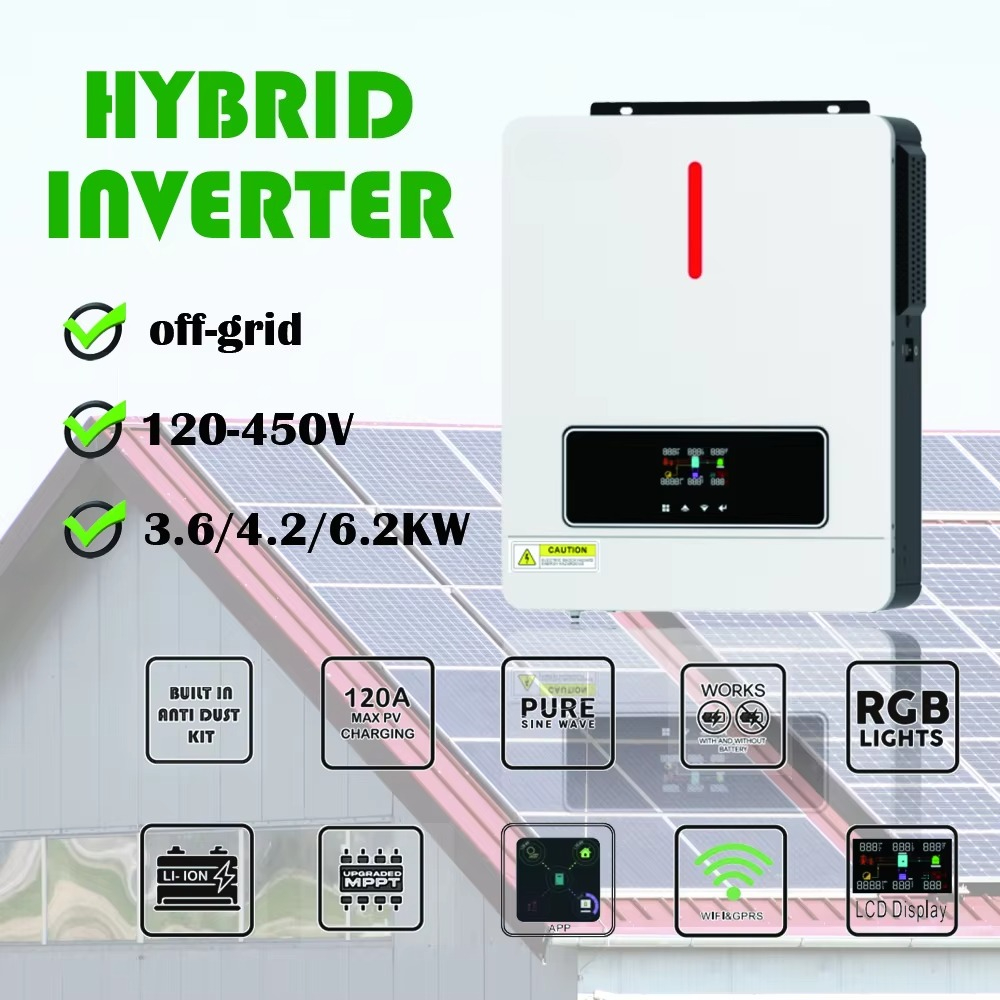 Inverter Solare Ibrido MPPT ad - Pure Sine Wave Inverter recensione e prezzo