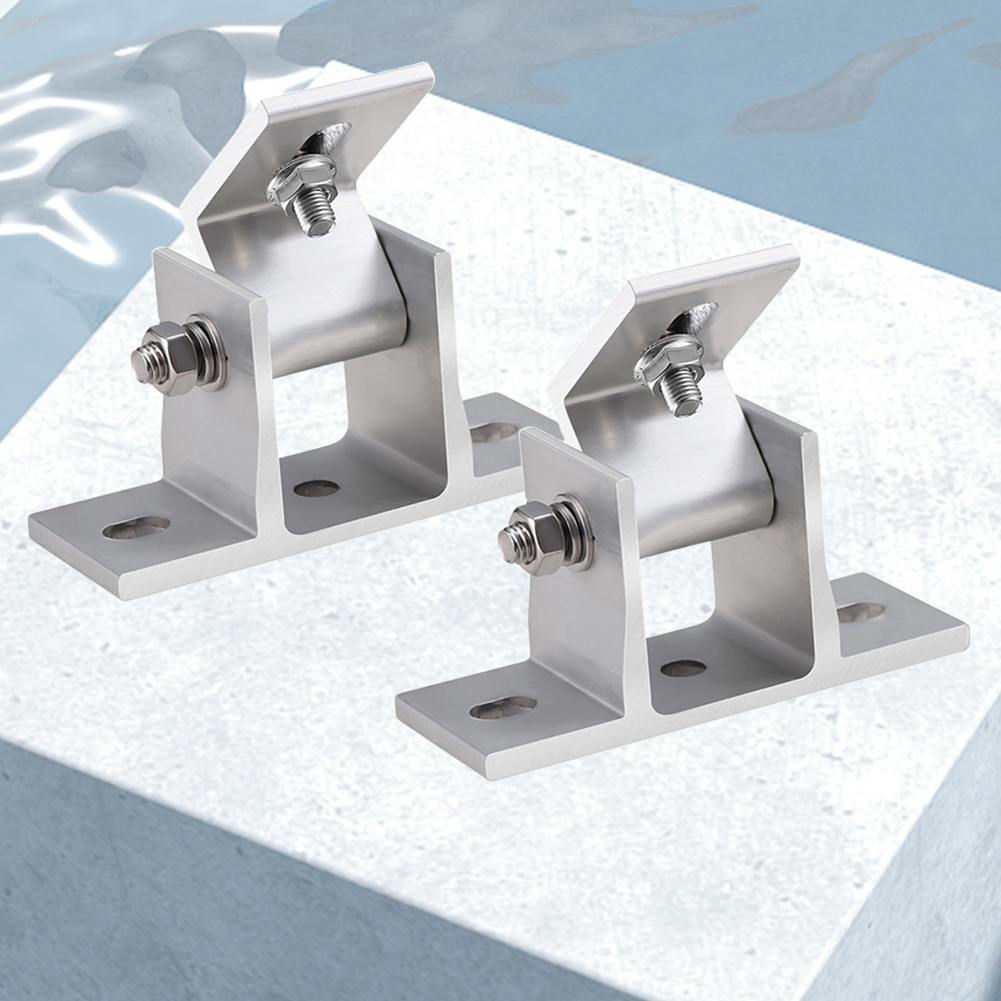 2 Pezzi Staffe in Alluminio pe - Solar Panel Tilt Mount recensione e prezzo