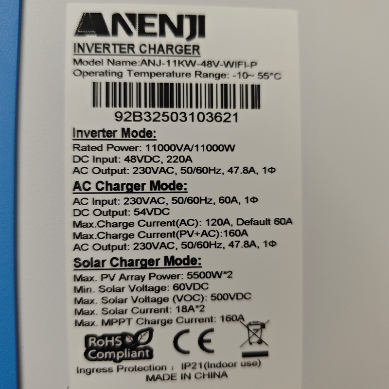 Inverter Solare Ibrido ANENJI  - Flexible Solar Panel recensione e prezzo