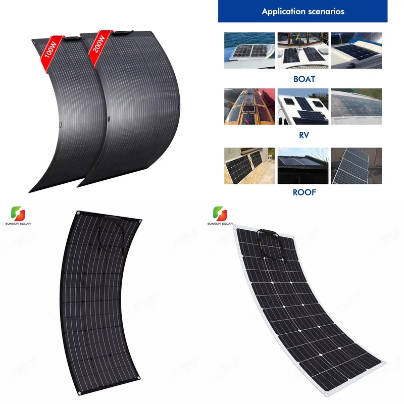 Pannello Solare Flessibile 50W - Flexible Solar Panel recensione e prezzo