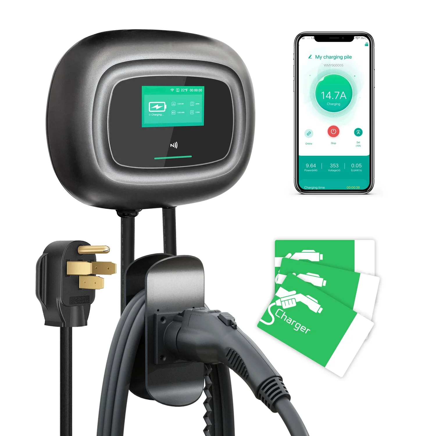 NUOVO Caricatore per Auto Elet - Ev Charger Wallbox recensione e prezzo