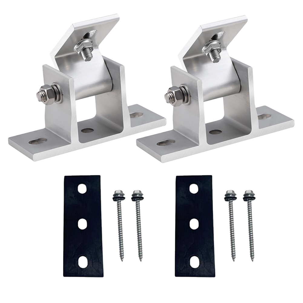 2 Pezzi Supporti in Alluminio  - Solar Panel Tilt Mount recensione e prezzo